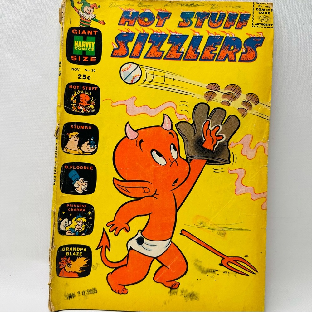 Hot Stuff Sizzlers #39 VTG Comic Book Nov 1969 Harvey Comics